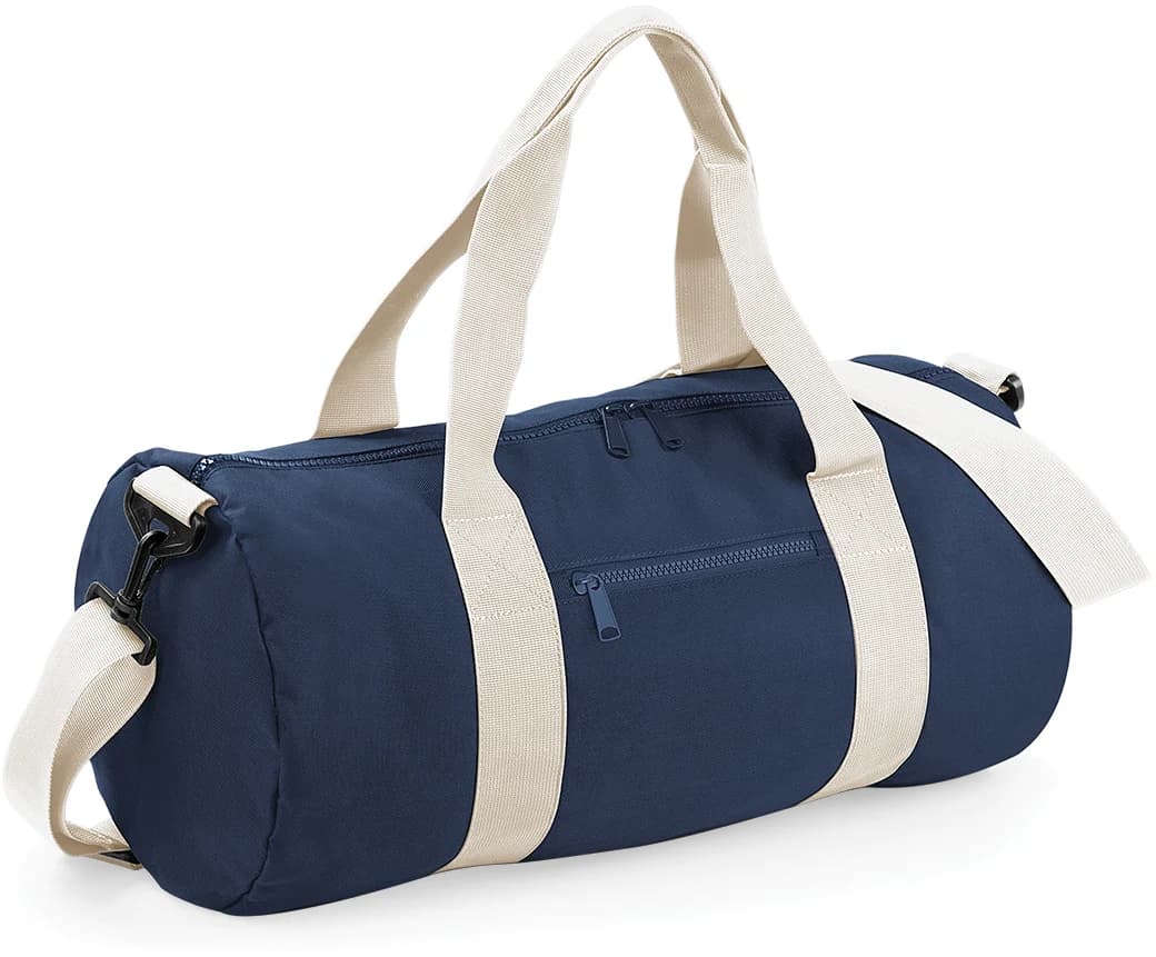 Sac baril original — French Navy / Off White — vue 1