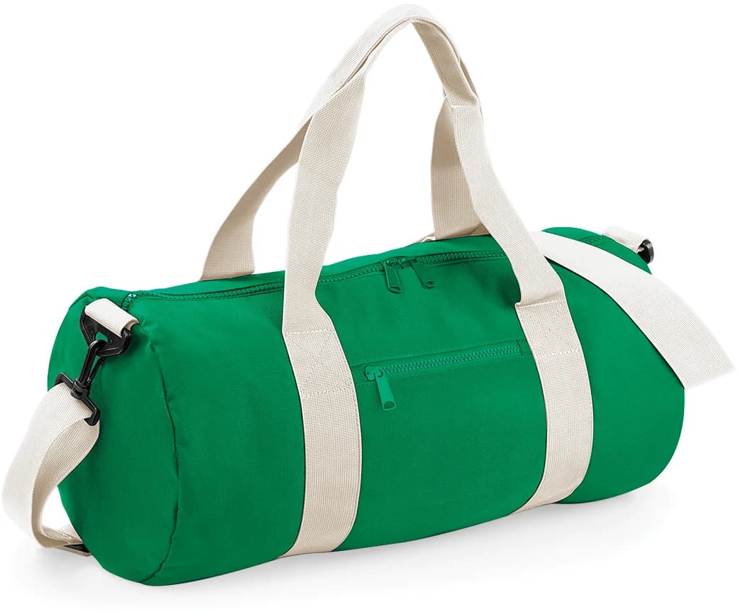 Sac baril original — Kelly Green / Off White — vue 1