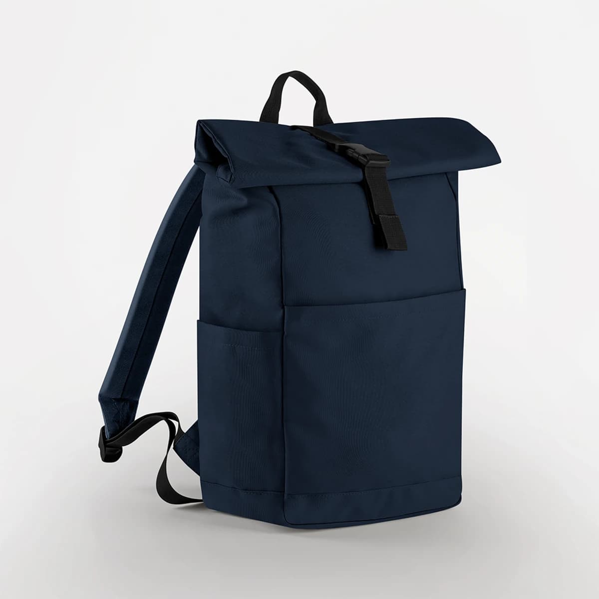 Sac à dos Roll Top recyclé — Navy — vue 1