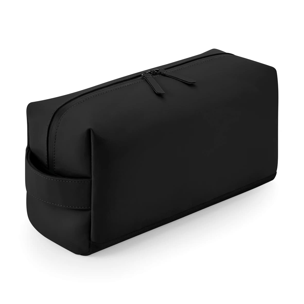 Sac à chaussures en polyuréthane mat — Black — vue 1