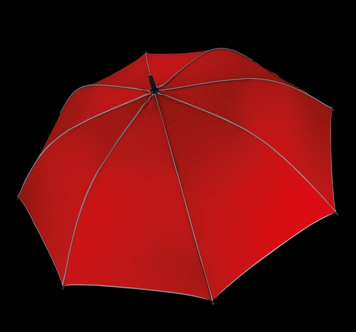 Parapluie de golf ouverture automatique — Red / Light Grey — vue 1