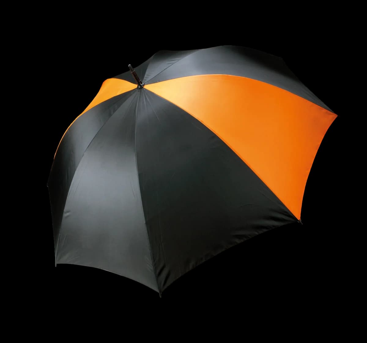 Parapluie tempête — Black / Orange — vue 1
