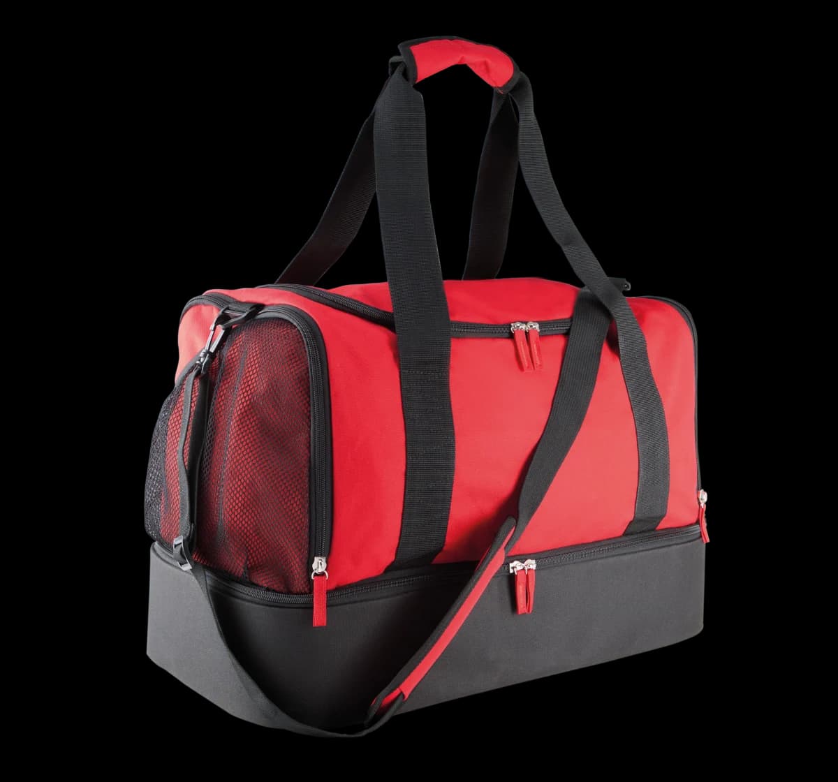 Sac sport collectif — Black / Red — vue 1