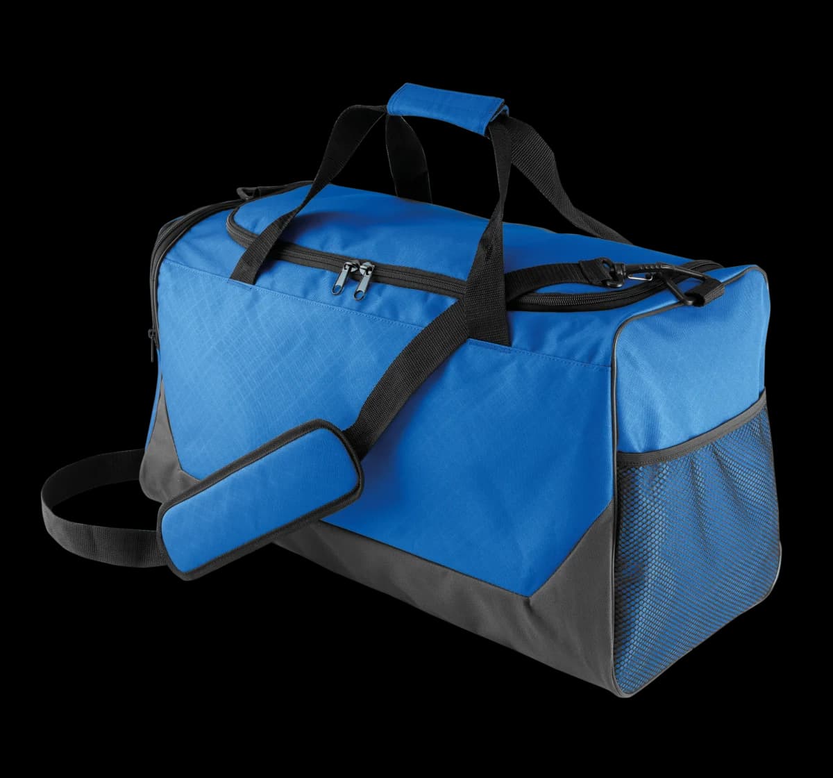 Sac de sport — Dark Grey / Royal Blue — vue 1