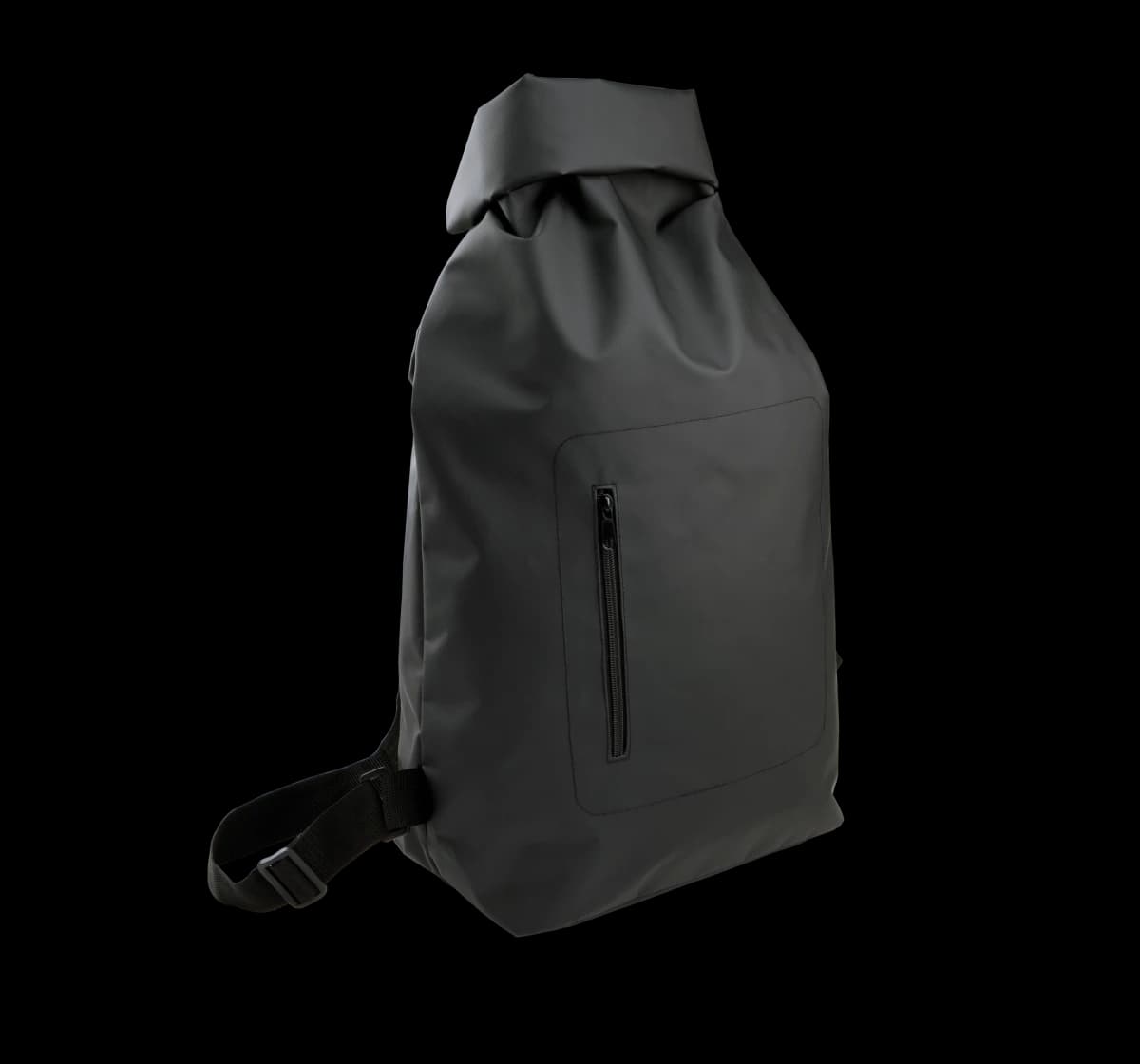 Sac marin impérméable Roll-Top — Black — vue 1