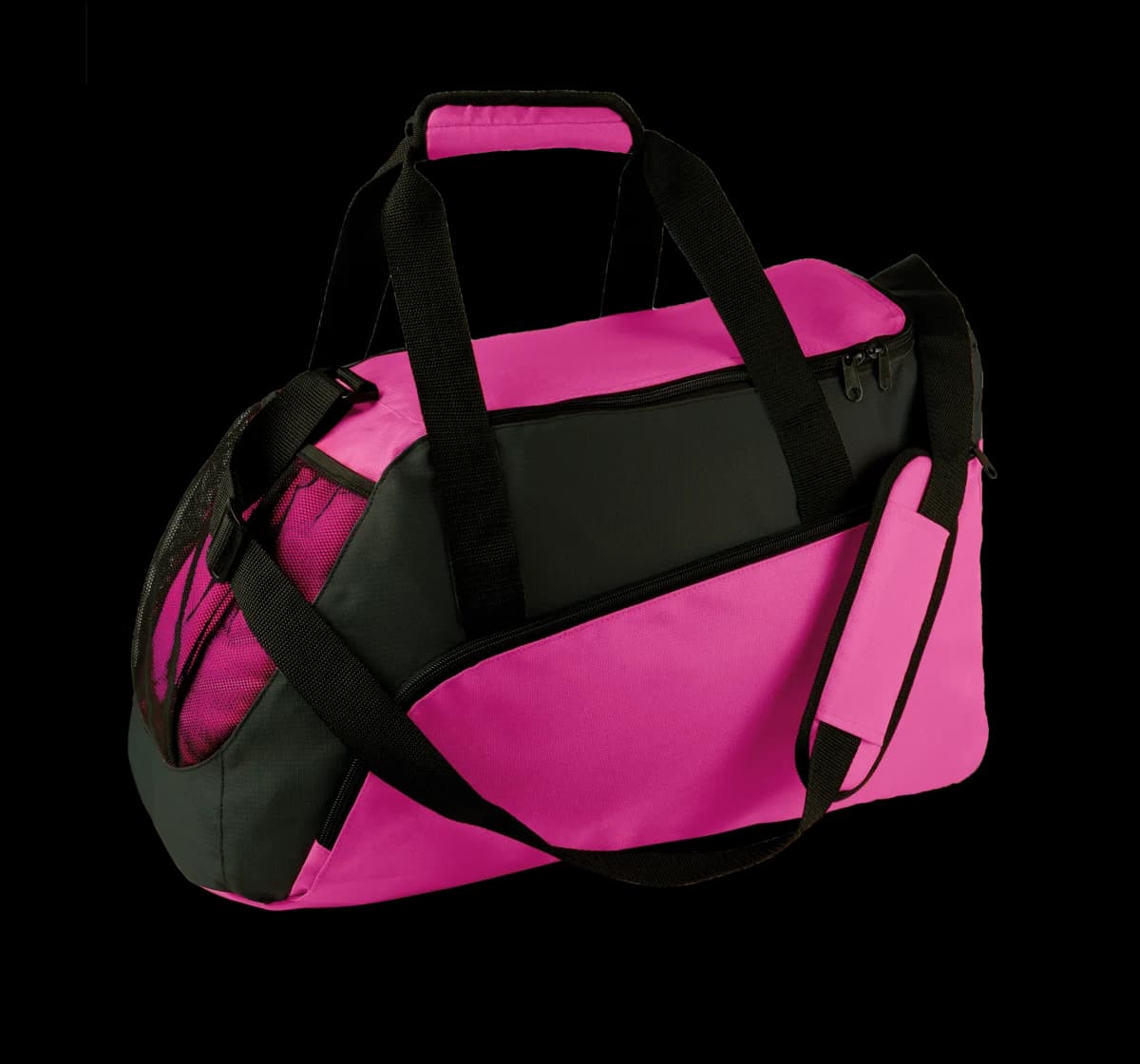 Sac de sport — Fuchsia / Black — vue 1
