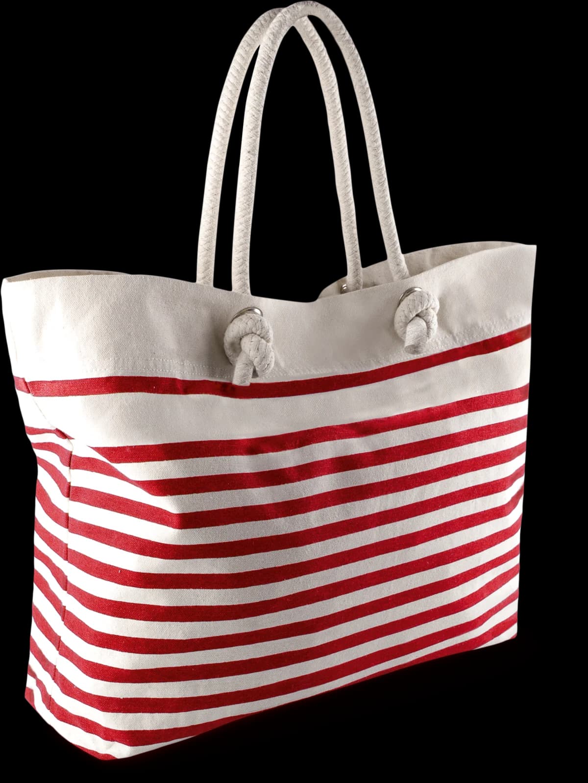 Sac de plage — Natural / Red — vue 1