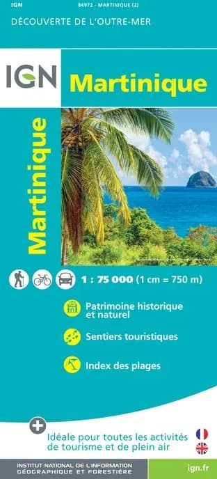 Carte IGN 84972 - Martinique — recto