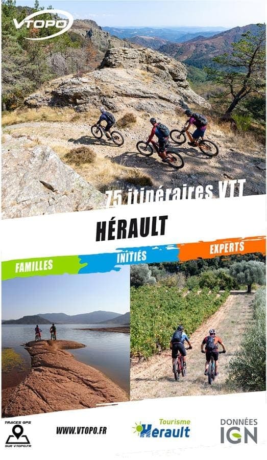 75 itinéraires de VTT dans l'Hérault - VTOPO — recto