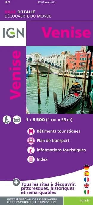 Carte IGN 86303 - Venise — recto