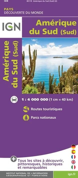 Carte IGN 85119 - Amérique Du Sud (Sud) — recto