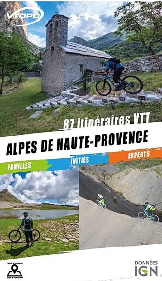 87 itinéraires VTT dans les Alpes de Haute-Provence — recto
