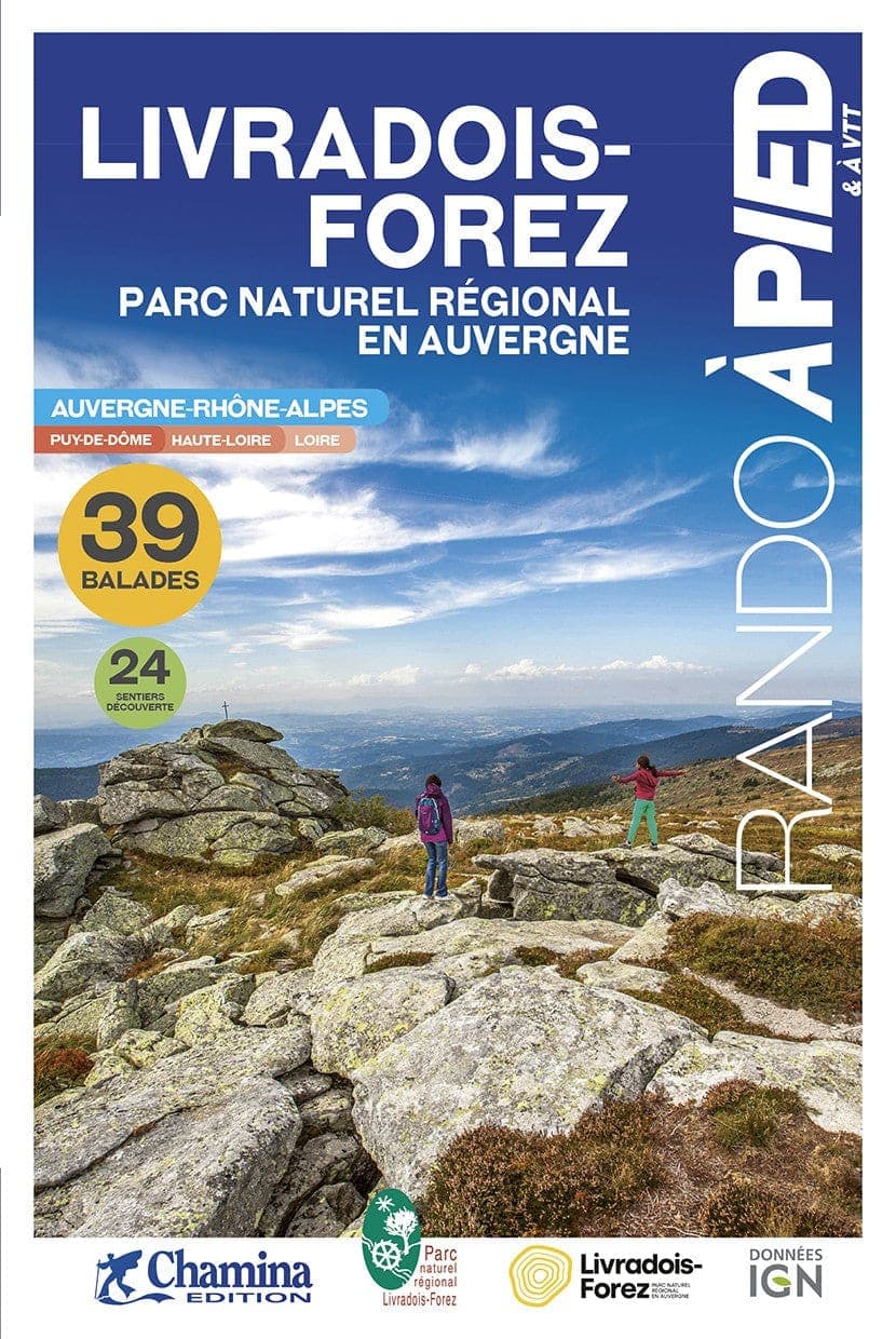 Pnr Livradois-Forez Balades Et Rando A Pied & Vtt — recto