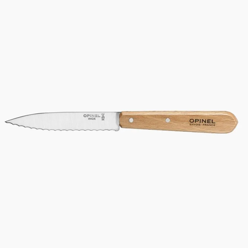 Couteau de cuisine lame crantée Opinel n°113 - Incontournable — vue 1