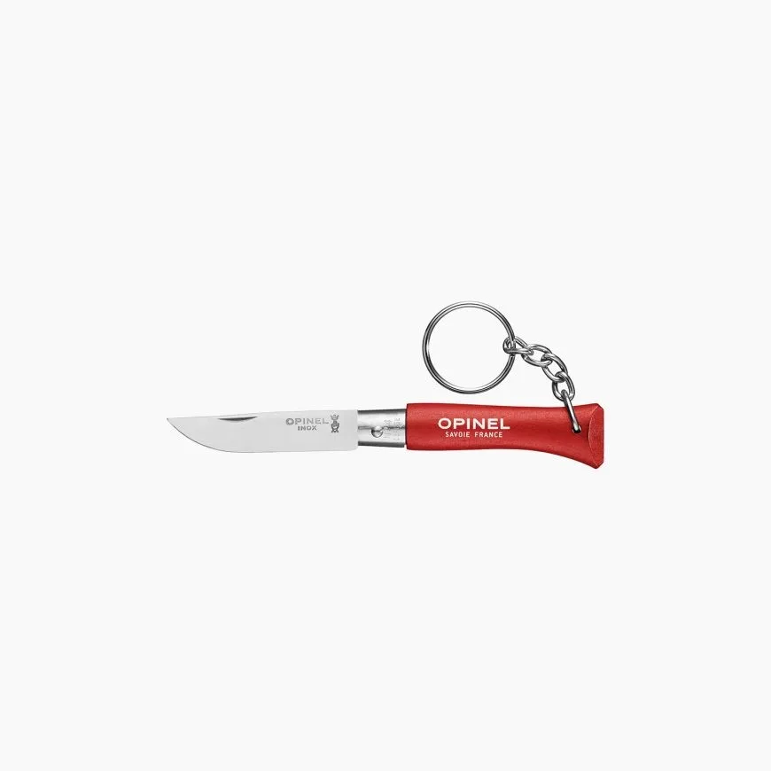 Porte-clés Opinel n°4 manche rouge - Boutique Opinel — vue 1
