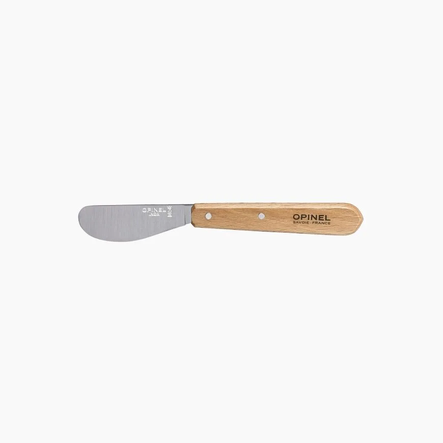 Couteau à tartiner - Opinel 117 large spatule en inox — vue 1