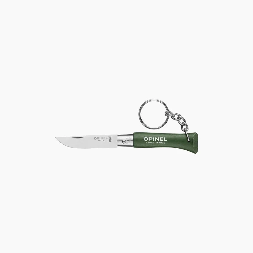 Porte clés Opinel n°4 manche kaki — vue 1