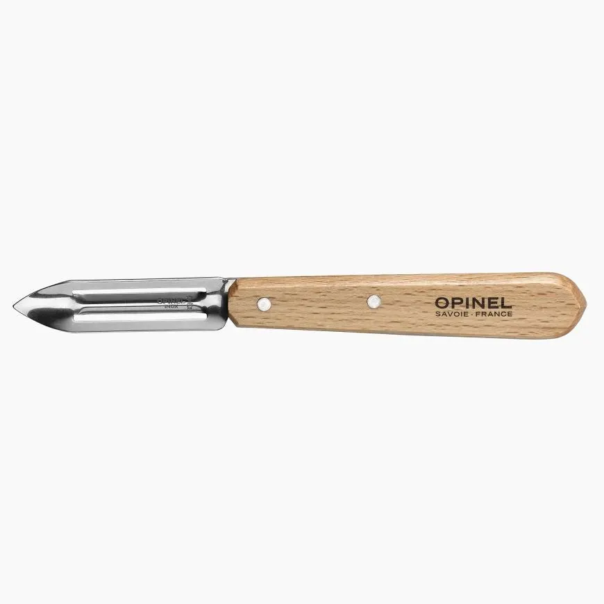 Eplucheur Opinel n°115 manche hêtre - Le meilleur économe du monde — vue 1