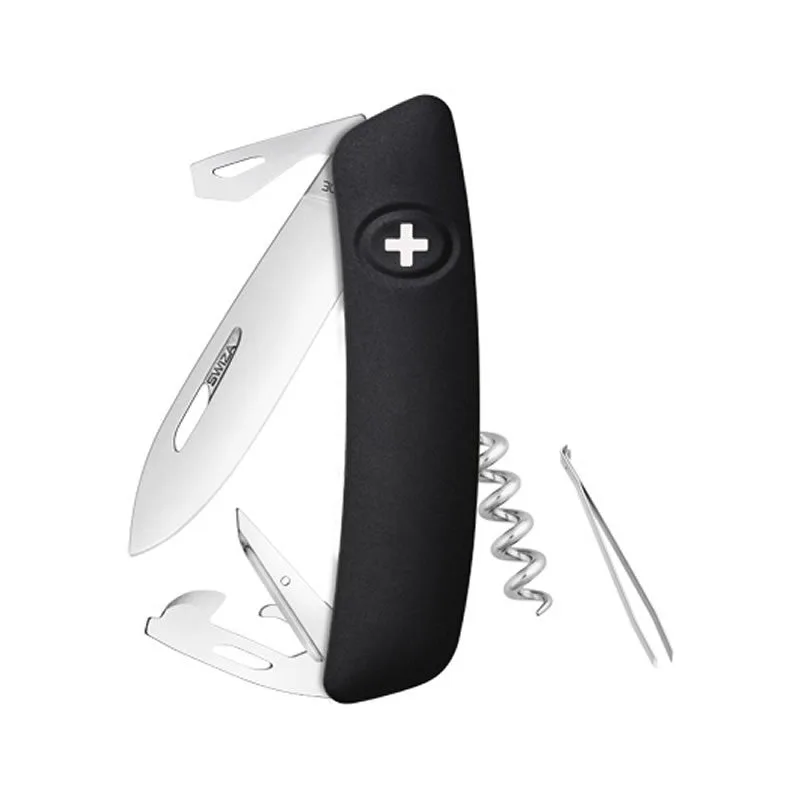 Swiza couteau suisse 11 fonctions D03 - noir — vue 1