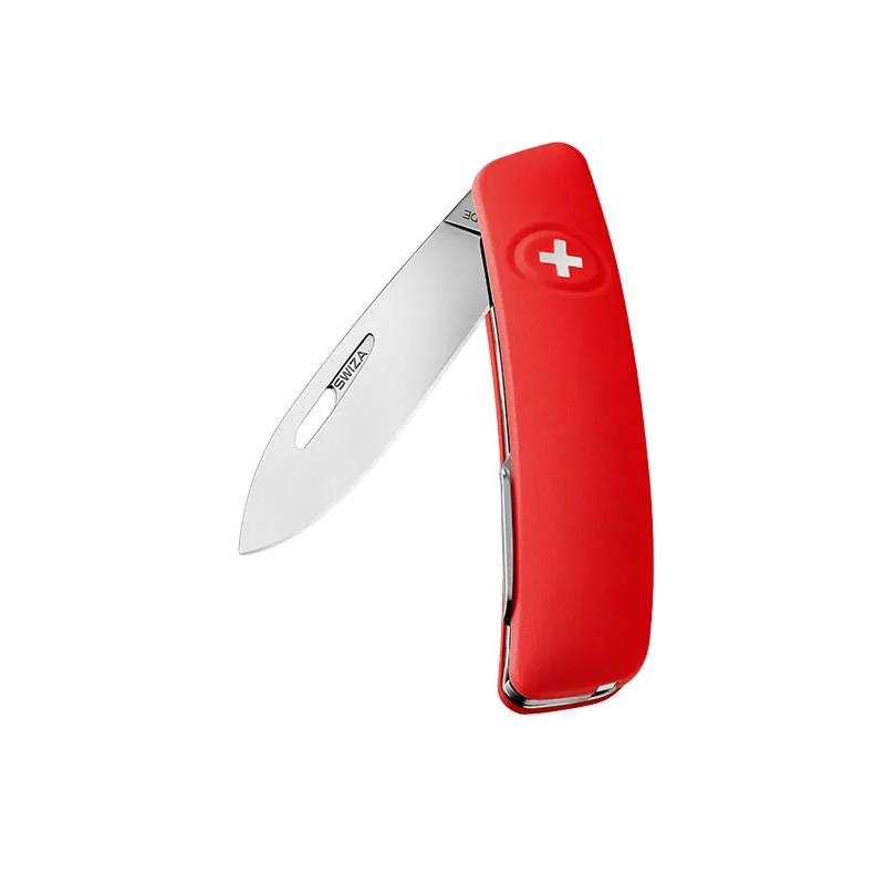 Swiza couteau suisse 5 fonctions D00 - Rouge — vue 1