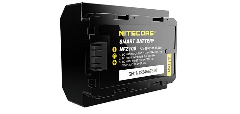 Batterie Nitecore pour appareils Sony - 2280 mAh — vue 1