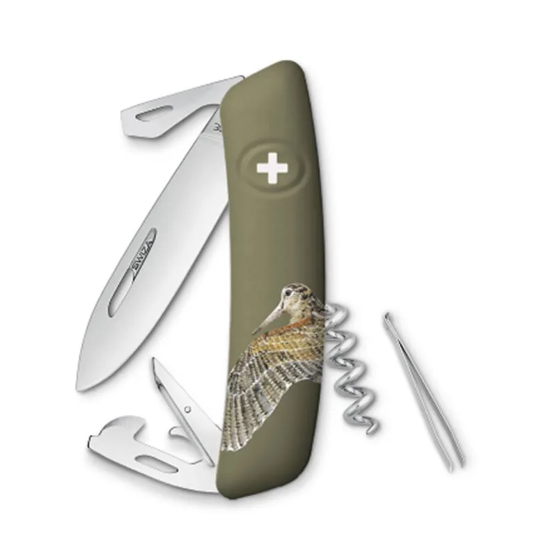 Swiza couteau suisse 11 fonctions D03 - Edition Bécasse — vue 1