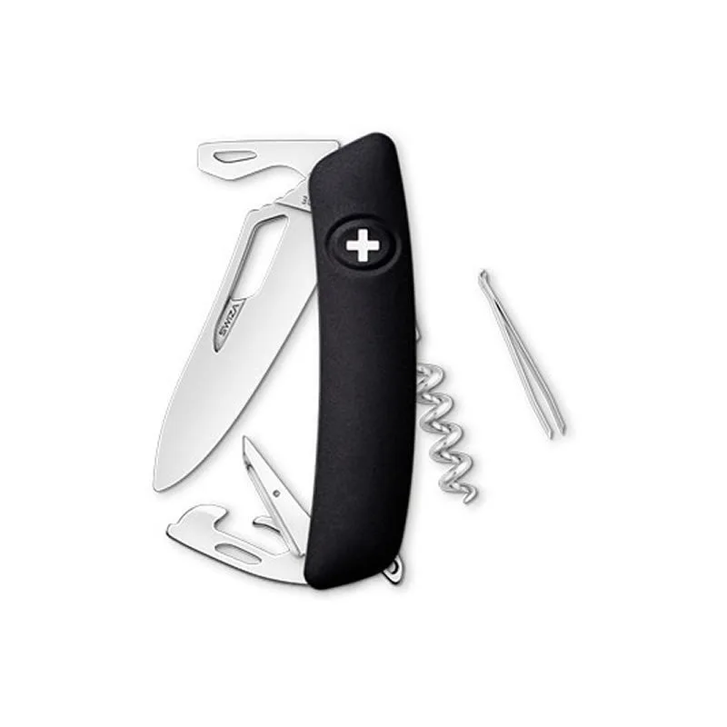 Swiza couteau suisse 11 fonctions H03R - noir — vue 1