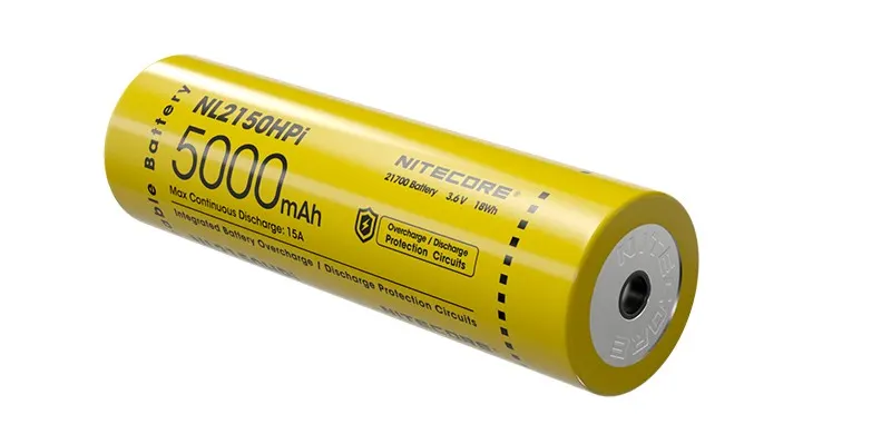 Accus Li-ion 21700i Haute Performance - 5000mAH — vue 1