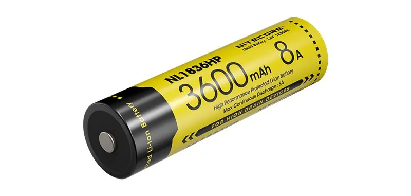 Accus Li-ion 18650 High discharge - 3600mAh — vue 1