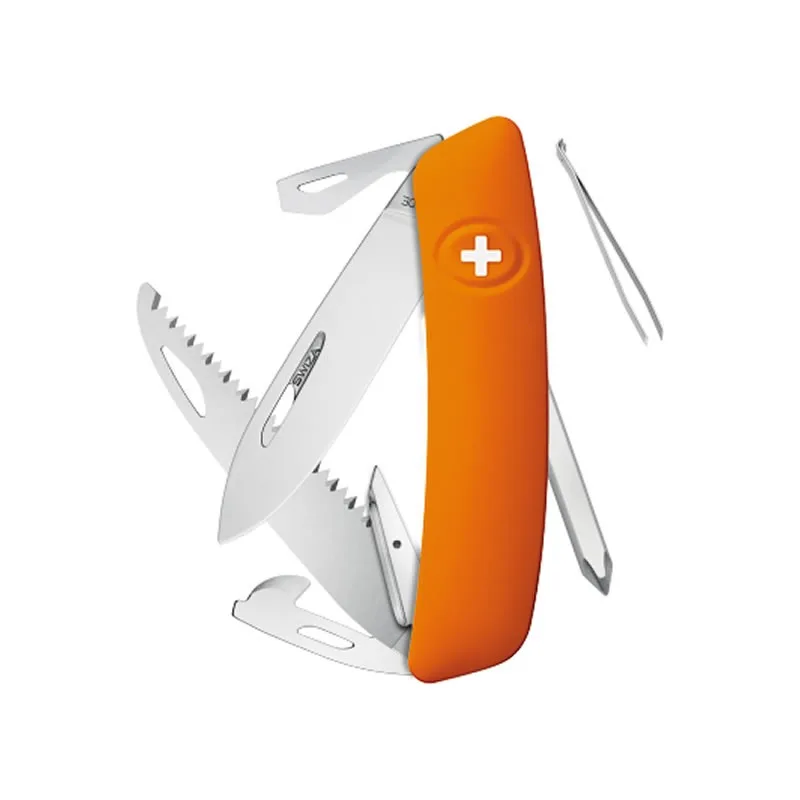 Swiza couteau suisse 12 fonctions D06 - orange — vue 1