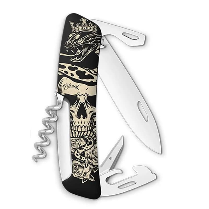 Swiza couteau suisse 11 fonctions D03 - Dia De Los Muertos — vue 1
