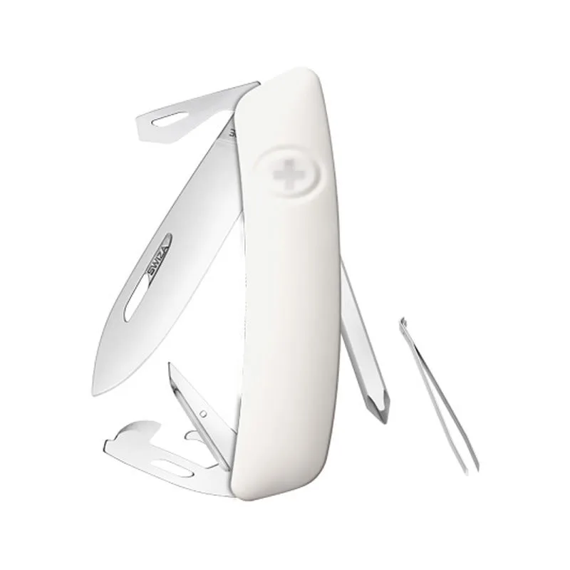 Swiza couteau suisse 11 fonctions D04 - blanc — vue 1