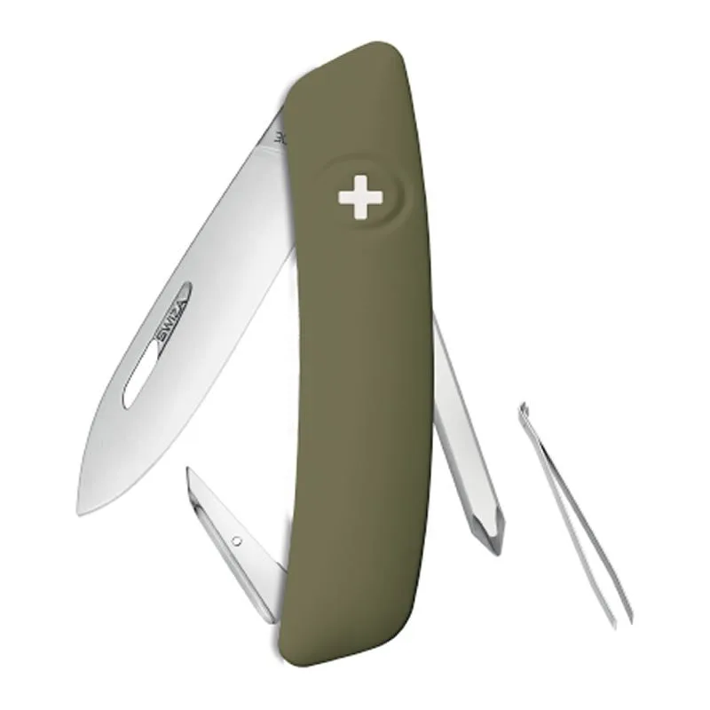 Swiza couteau suisse 6 fonctions D02 - olive — vue 1