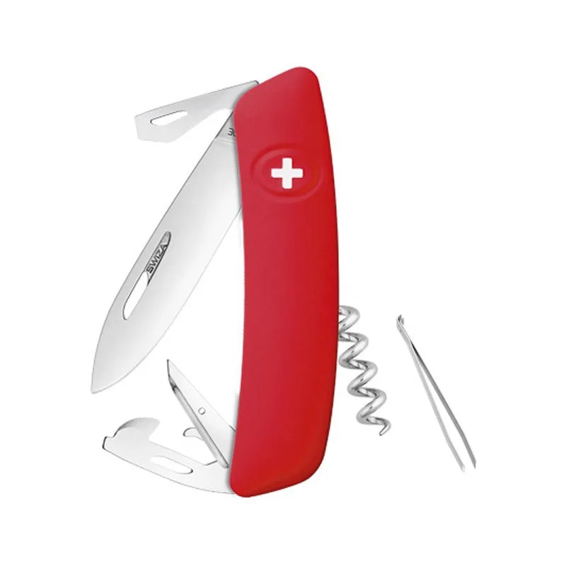 Swiza couteau suisse 11 fonctions D03 - rouge — vue 1