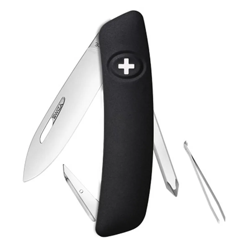 Swiza couteau suisse 6 fonctions D02 - noir — vue 1