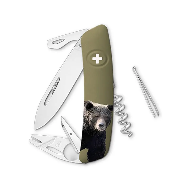 Swiza couteau suisse avec 11 fonctions - TT03 Tick Tool Ours — vue 1