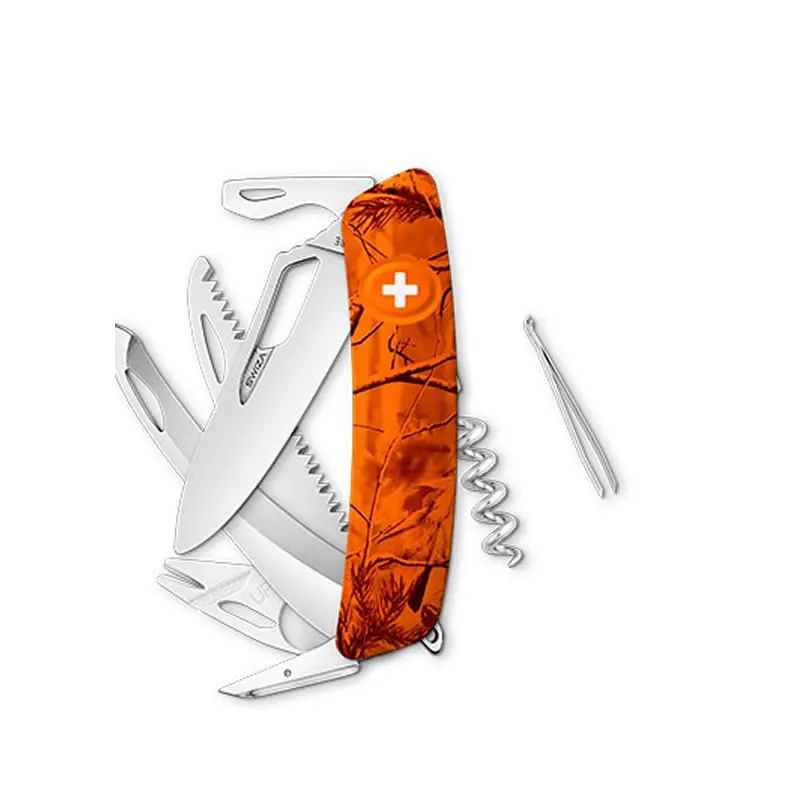 Swiza couteau suisse avec 13 fonctions - H09 orange — vue 1