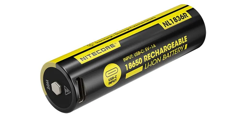 Accus Li-ion 18650 - 3600mAh — vue 1