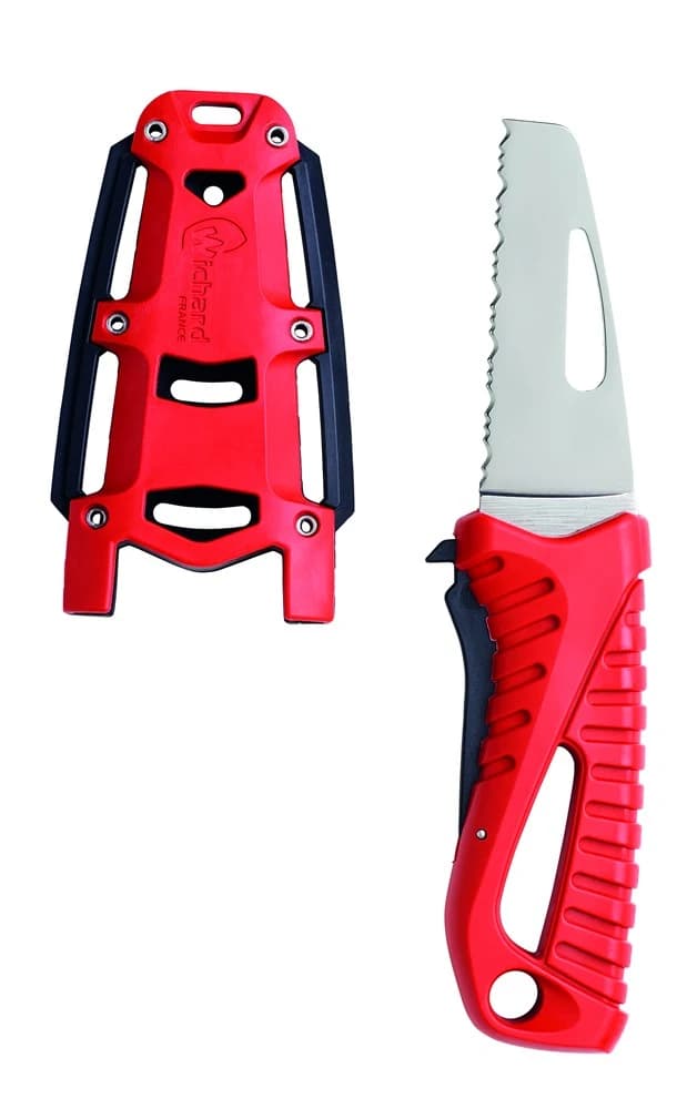 Couteau de sauvetage Wichard Offshore rouge — vue 1