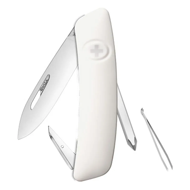 Swiza couteau suisse 6 fonctions D02 - blanc — vue 1