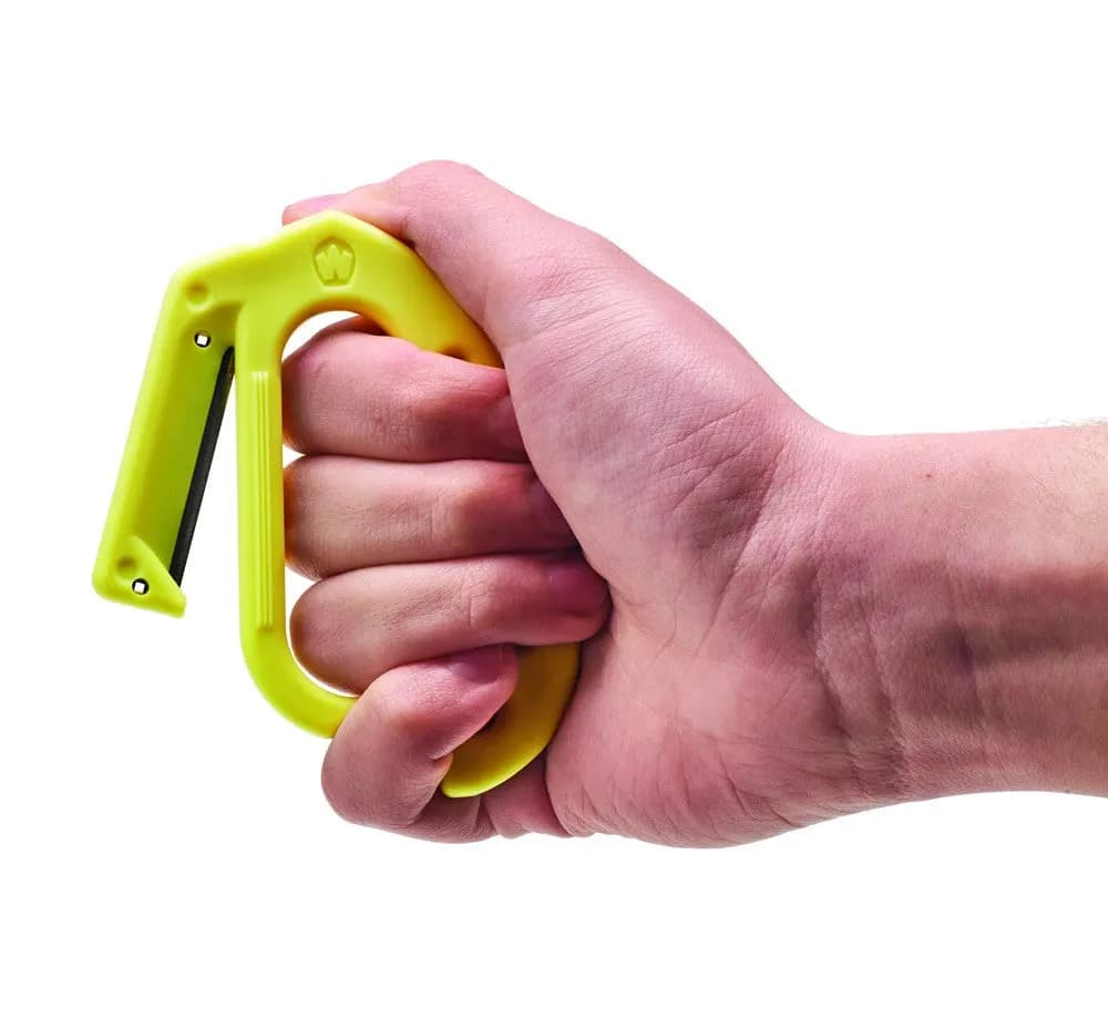 Coupe sangle Wichard jaune fluo — vue 1