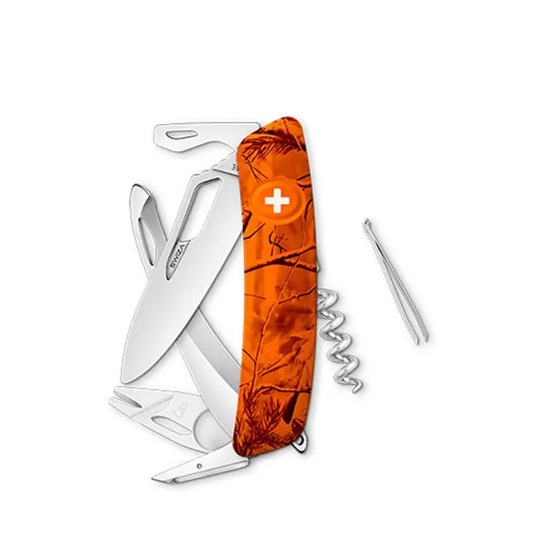 Swiza couteau suisse avec 12 fonctions - H05 Orange — vue 1