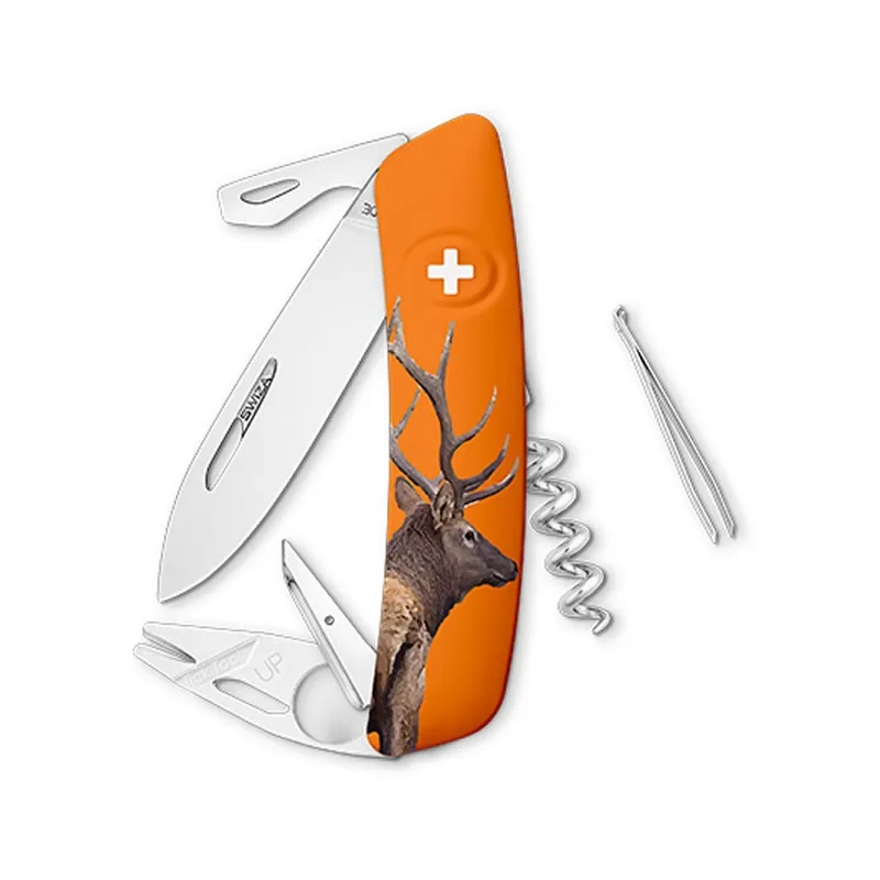 Swiza couteau suisse avec 11 fonctions - TT03 Tick Tool Cerf — vue 1