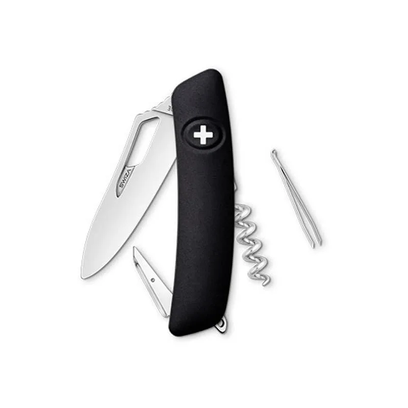 Swiza couteau suisse 6 fonctions H01R - noir — vue 1