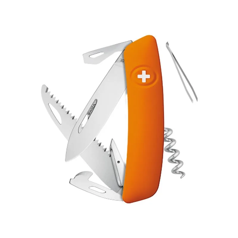 Swiza couteau suisse avec 12 fonctions - D05 Orange — vue 1