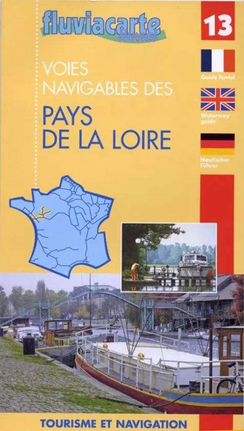carte fluviacarte 13 - Rivières et canaux du pays de la Loire