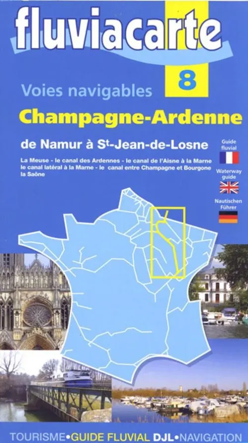 carte fluviacarte 8 - Champagne - Ardenne