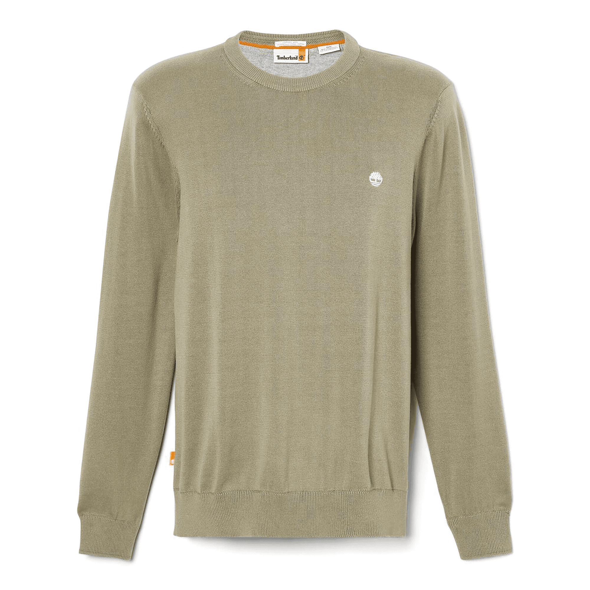 Pull coton bio col rond williams river — Leaf Green