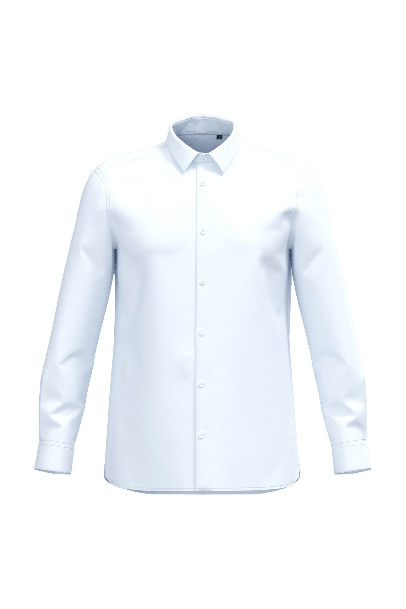 Chemise popeline en coton Supima® homme — White