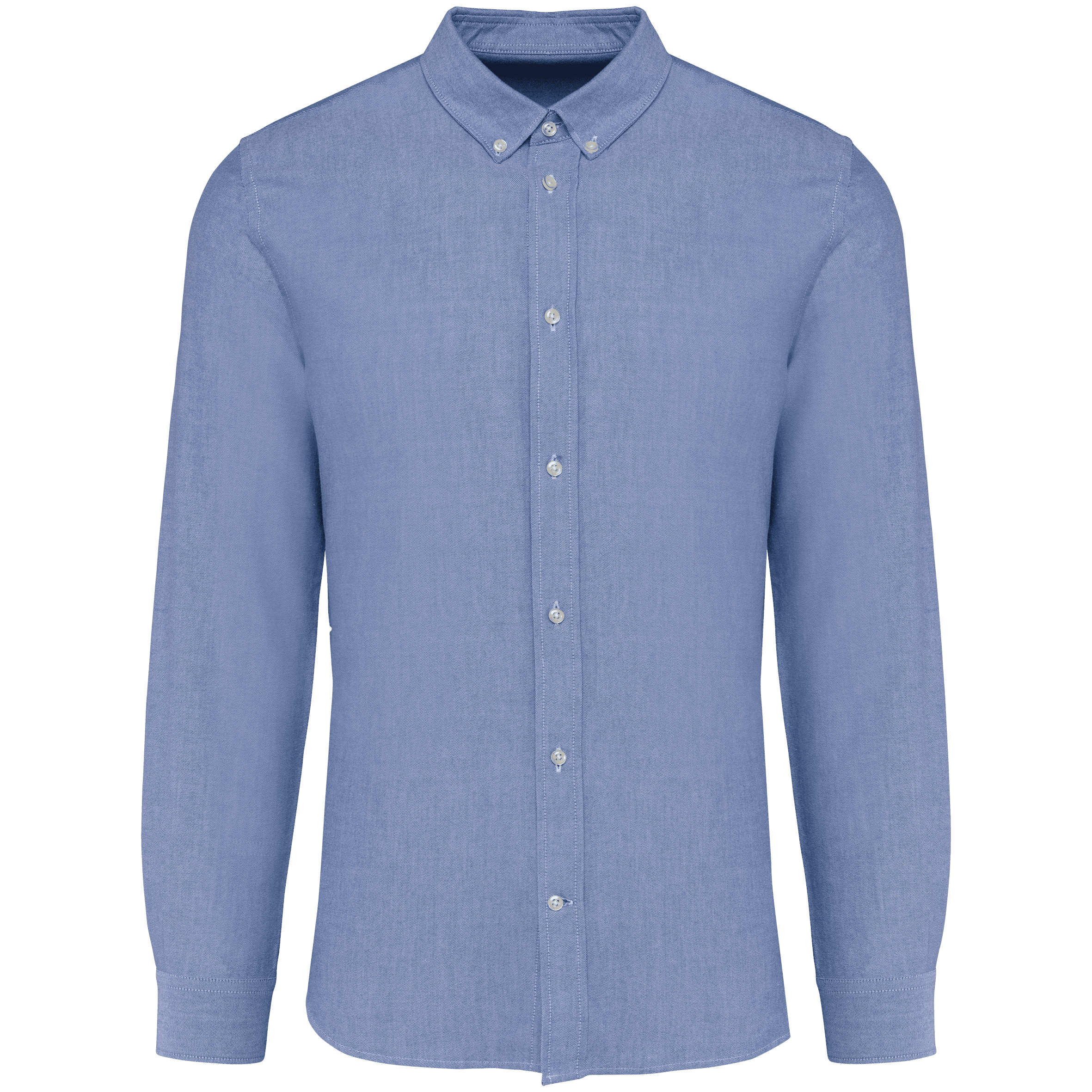 Chemise Oxford manches longues homme — Oxford Light Royal Blue